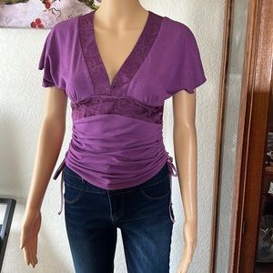 Early 2000’s Anisette Purple Top